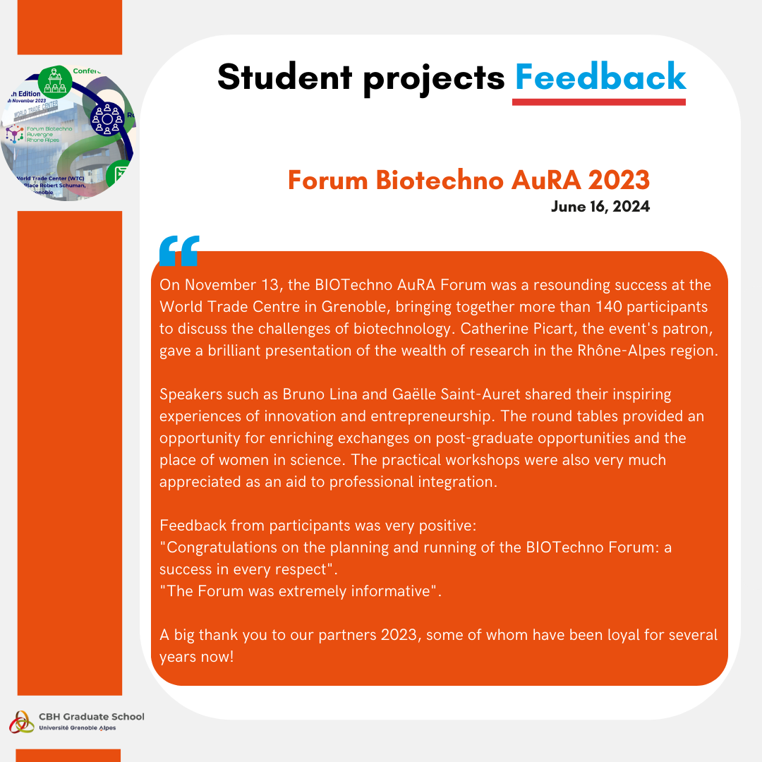 Feedback-Forum-Biotechno AuRA 2024